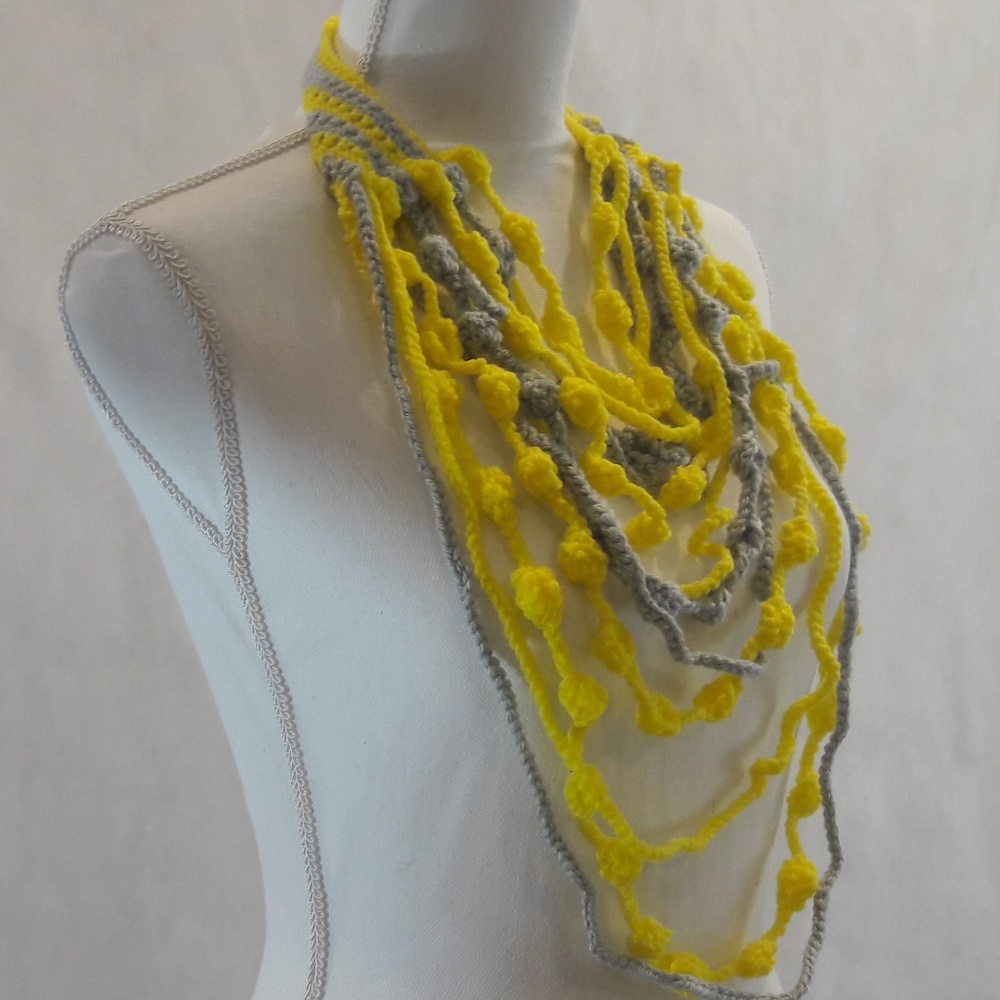 Maxi Collar,Necklace,handcrafted.layers